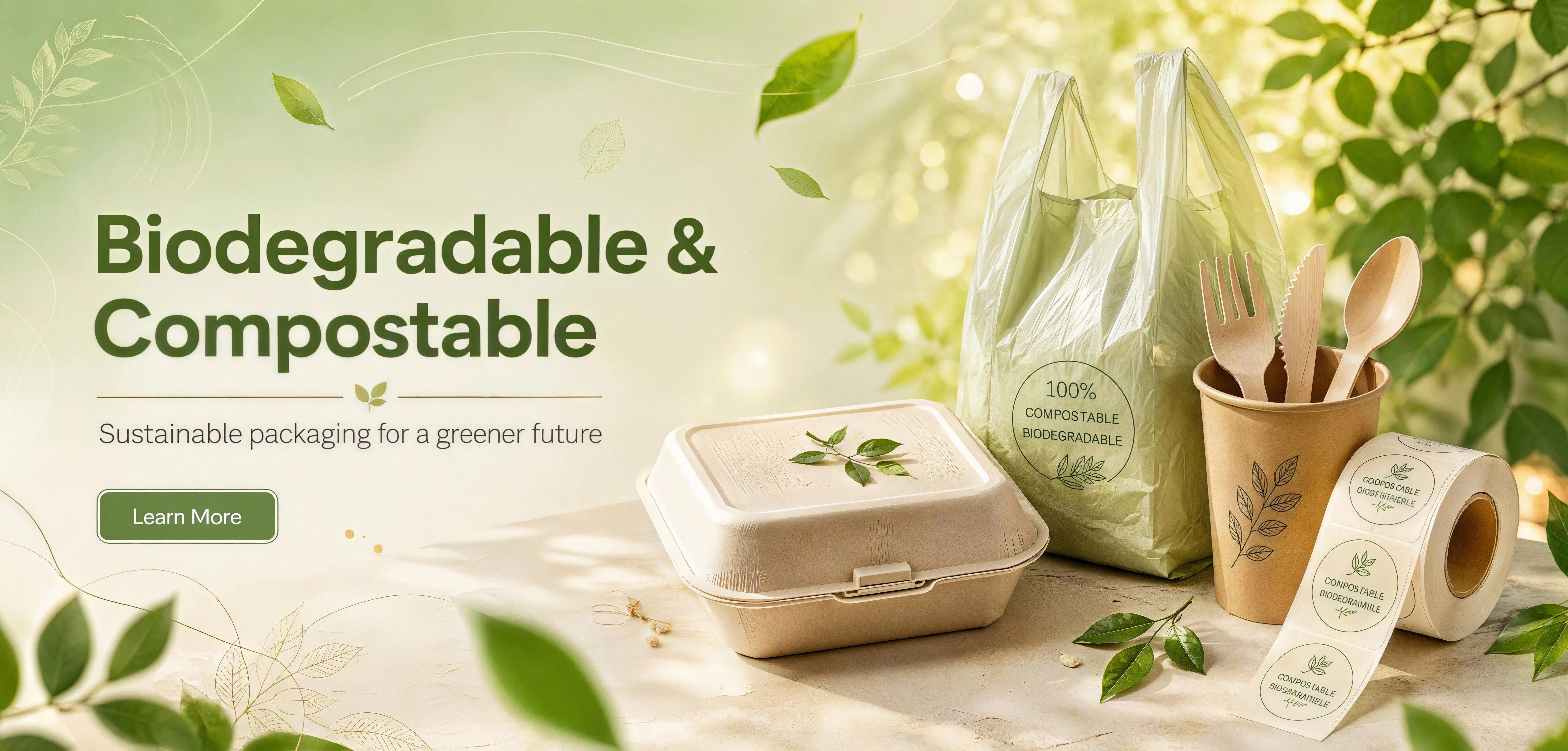 Biodegradable Products - Fully Biodegradable Packaging Solutions