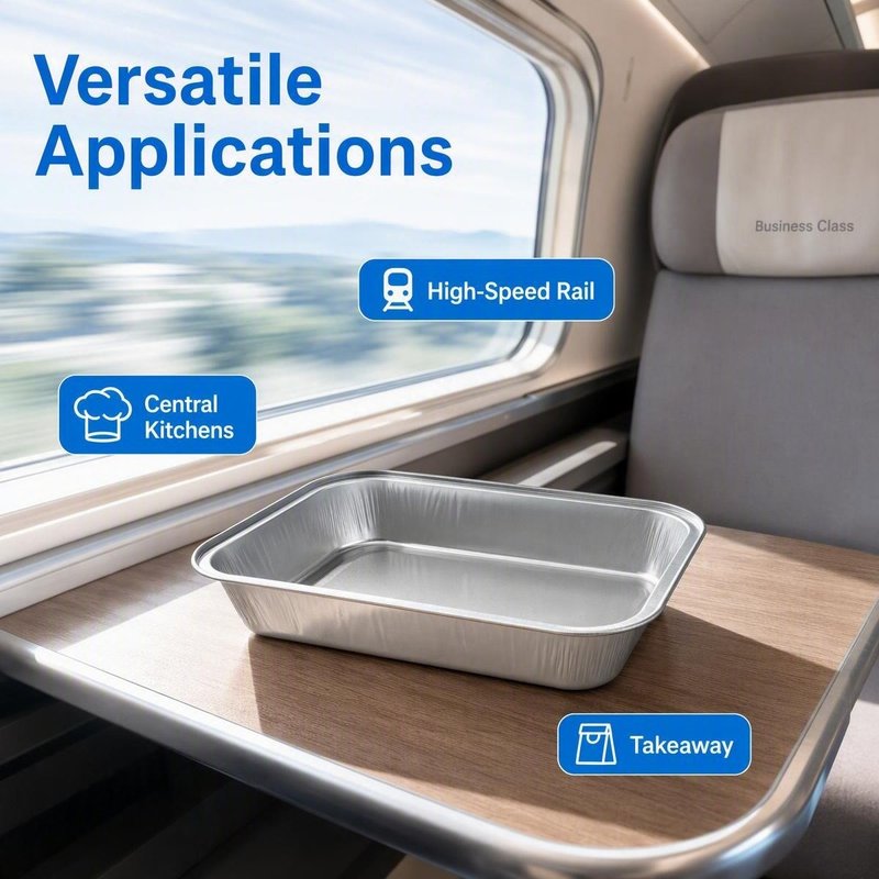 Model 380-23 Heavy-Gauge Aluminum Foil Food Container – Oven-Ready, Bulk OEM - image 6