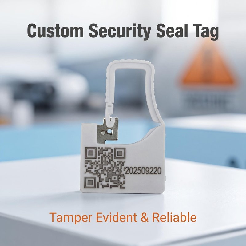 Custom Printed Hang-Tab Security Seal Tags 40×60mm – Airline Catering &amp;amp;amp;amp;amp; Logistics - image 1